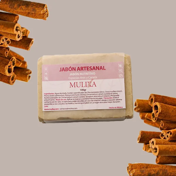 JABÓN DE ESPECIAS NUTRITIVO DE 100 GRS - Imagen 2